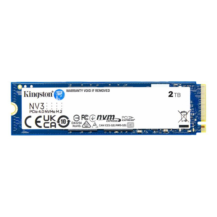Kingston NV3 NVMe PCIe 4.0 SSD interno 2TB M.2 2280 - SNV3S/2000G