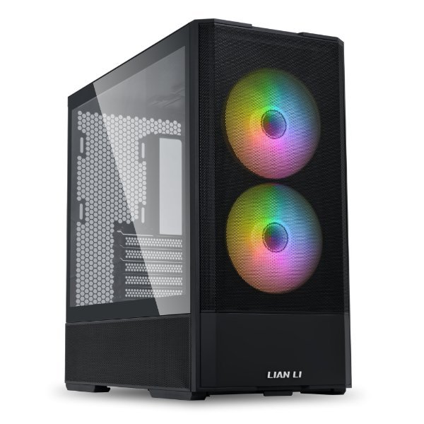Lian Li LANCOOL 207 Caja PC ATX Compacta Mesh Cristal Templado, Negro