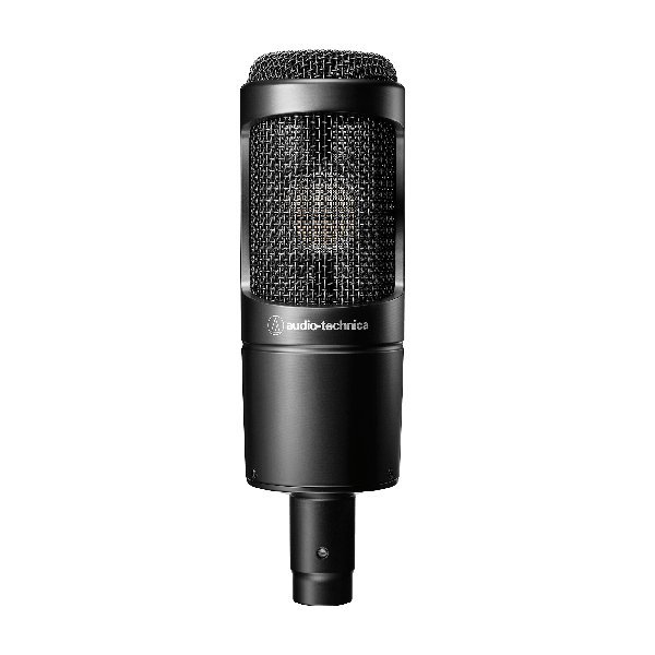 Audio-Technica AT2035 Micrófono de condensador cardioide de gran diafragma - Negro