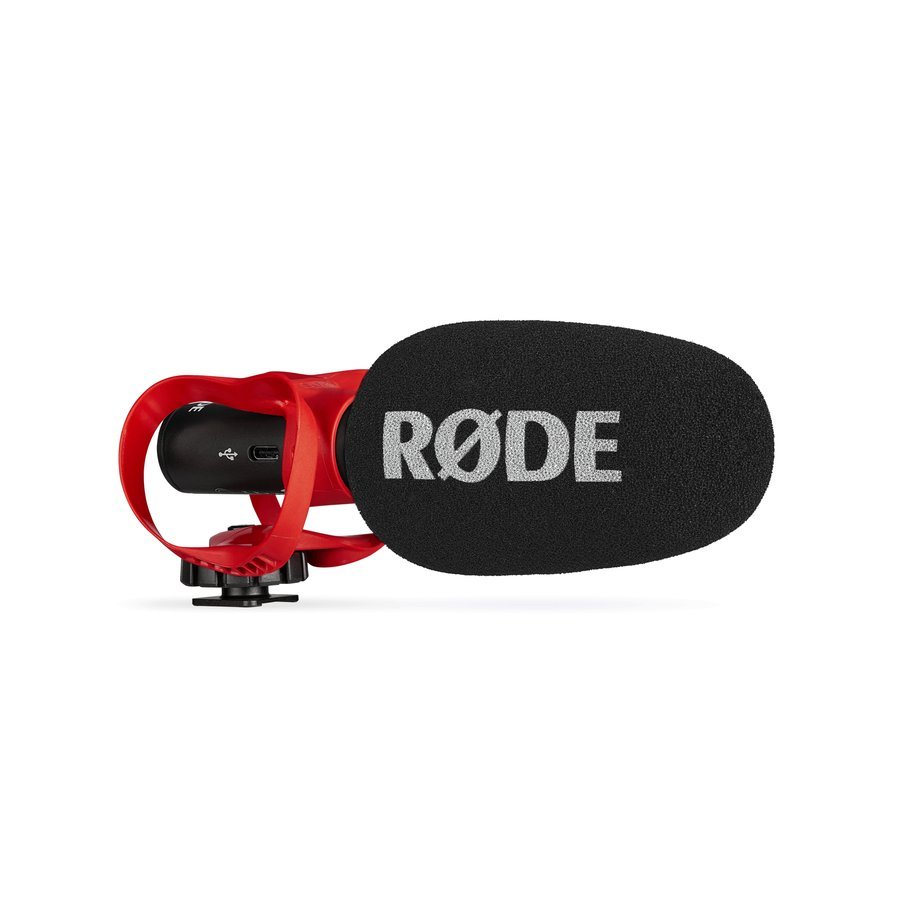 RØDE VideoMic GO II - Micrófono de cañón ultracompacto para cámara con salidas de 3,5 mm y USB