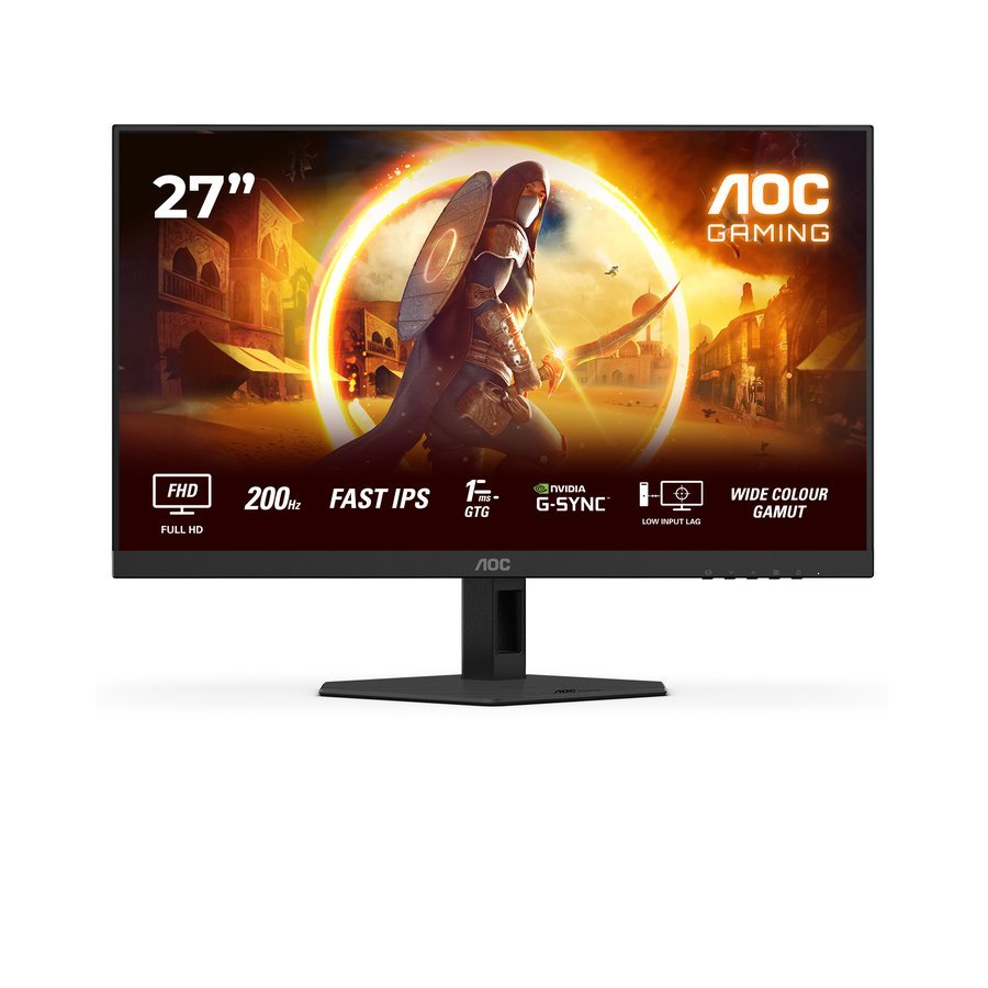 AOC 27G4HRE Gaming Monitor 27" FHD 200Hz Fast IPS G-Sync Compatible