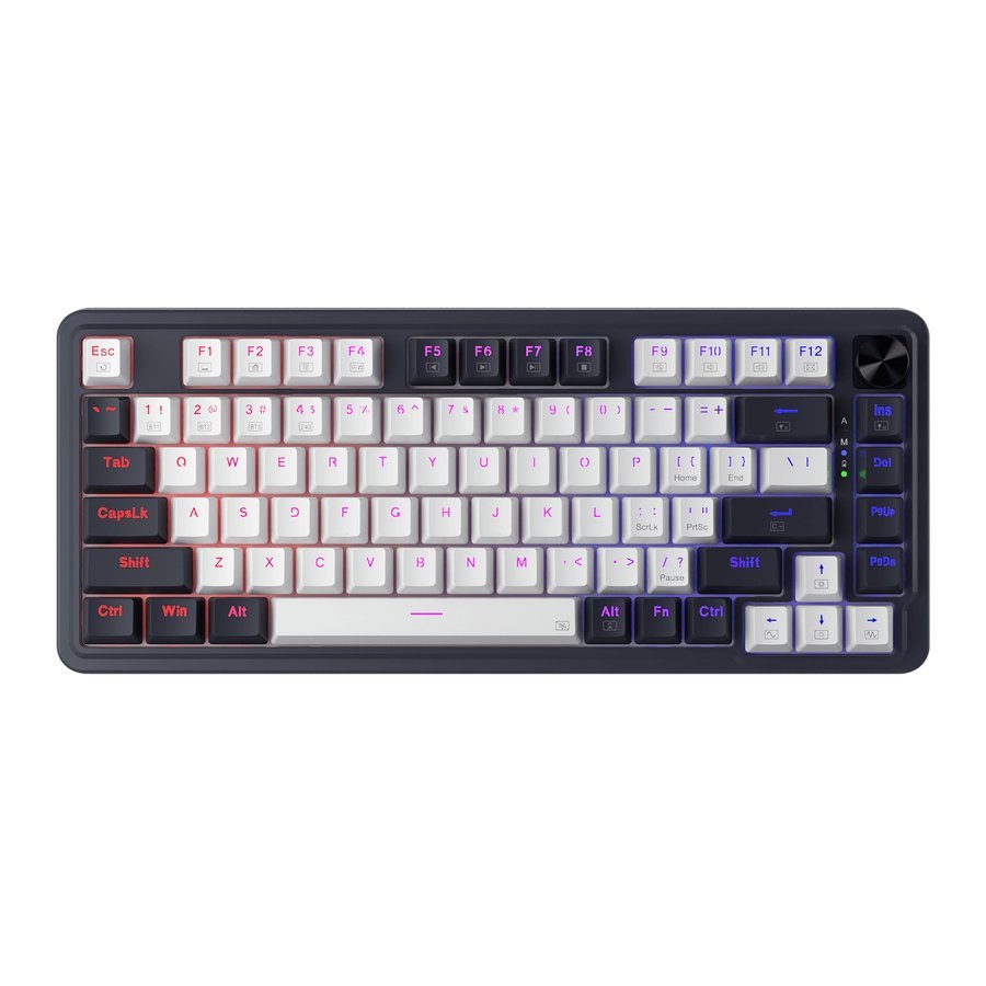 Redragon K673 Pro, teclado mecánico 75% de tres modos