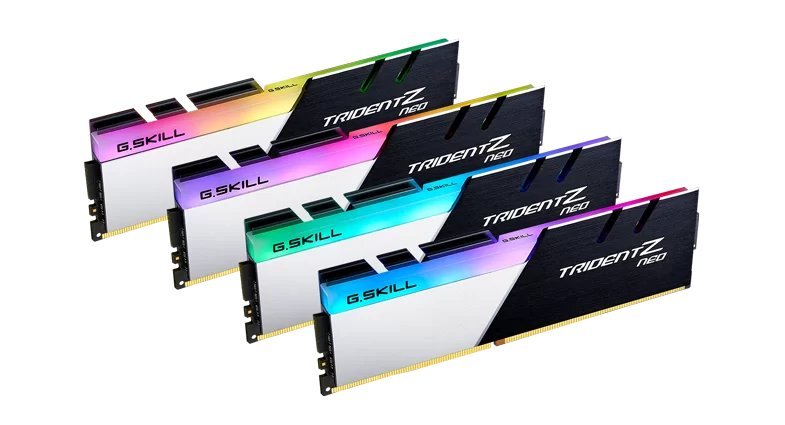 G.Skill 32GB Trident Z Neo DDR4 3600MHz PC4-28800 CL18 RGB, kit de doble canal (2x16GB)