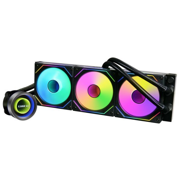 Lian Li GALAHAD II Trinity SL-INF 360 - Refrigeración líquida AIO de 360 mm con ventiladores UNI FAN SL-INF