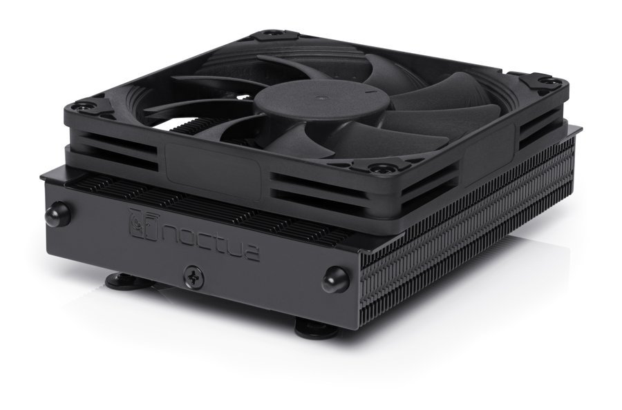 Noctua NH-L9a-AM4 chromax.black, Disipador CPU Silencioso, Bajo Perfil