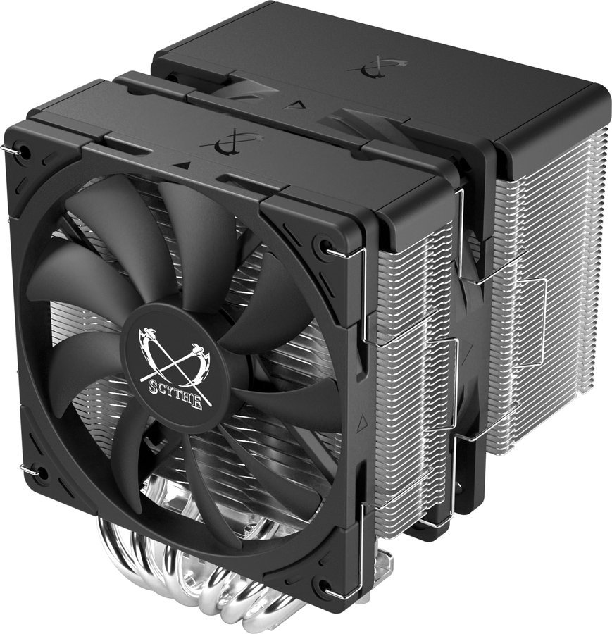 Scythe FUMA 3 - Disipador de CPU de doble torre con 2 ventiladores de 120 mm (SCFM-3000)