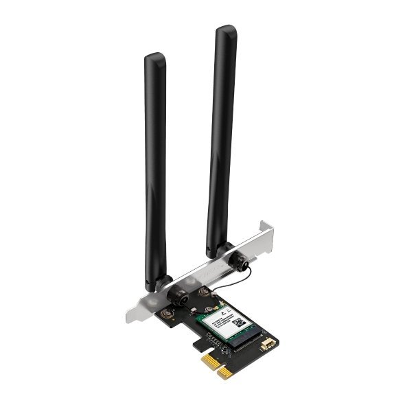 Mercusys MA70XE - Tarjeta WiFi PCIe 1201 Mbps, WiFi 6, Bluetooth 5.4
