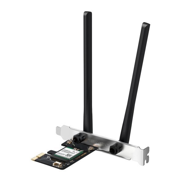 Mercusys MA80XE-Tarjeta WiFi PCIe, AX3000, 2402 Mbps, WiFi 6, Bluetooth 5.2