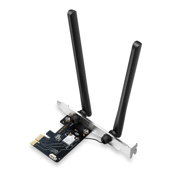 Mercusys MA86XE - Tarjeta WiFi PCIe, AXE5400, 2402 Mbps, WiFi 6E, para PC